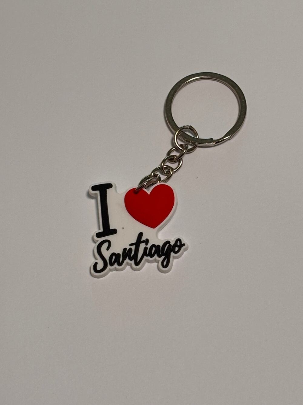 Republica Dominicana Keychain Souvenir Red White Blue Dominican Republic